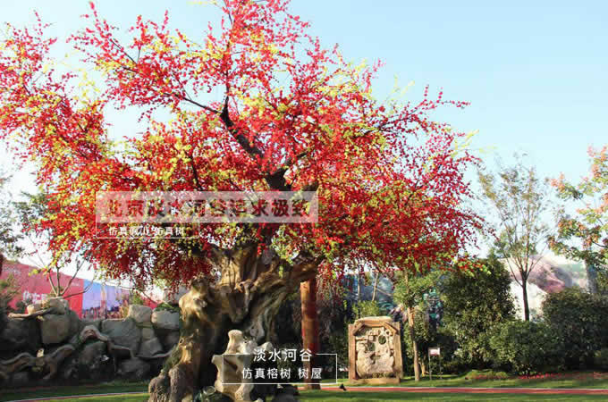 構(gòu)建仿真樹互動性，讓園林景區(qū)環(huán)境賦予活力