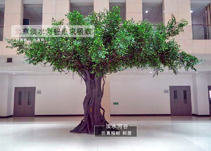 室內(nèi)仿真樹制作，塑造城市靈魂，傳遞正能