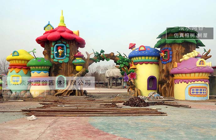北京淡水河谷生態(tài)園大門(mén)為行業(yè)內(nèi)打造鑲金綴玉之作