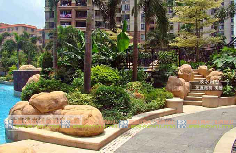 定期的污垢清理能使塑石假山常用常新延長(zhǎng)塑石假山使用壽命