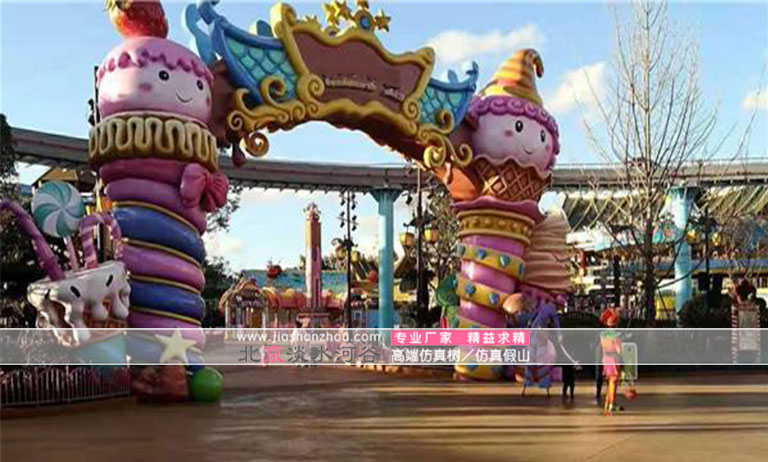 大連老虎灘海洋公園卡通塑石假山有哪些設(shè)計元素要求