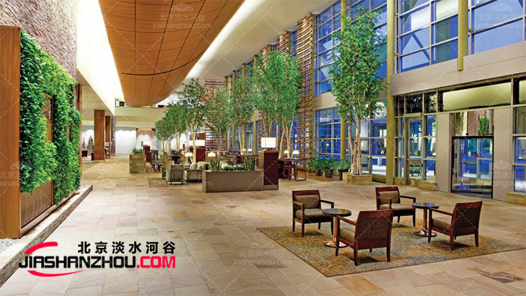 模仿來自加拿大夢蓮湖的大的硬木樹種-仿真樹楊樹景觀產(chǎn)品