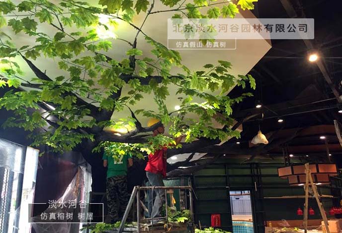 仿真樹(shù)包柱子