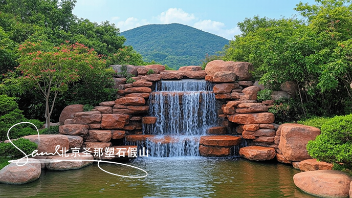 黃石假山
