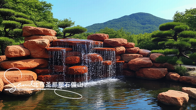黃石假山