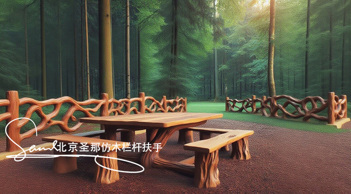 jimeng-2025-06-25-8477-正在施工制作的旅游區(qū)樓梯室外安全圍欄設(shè)計制作過程，美工正在施工制作，先用鋼筋焊接....jpeg